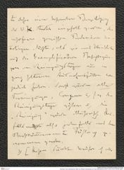 Nachlass Franz Steindachner, Brief von Wilhelm Weckbecker an Franz Steindachner (24.07.1913), Inv.Nr. 579.09, Seite 4